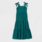 Women's Sleeveless Dress - Universal Thread Green