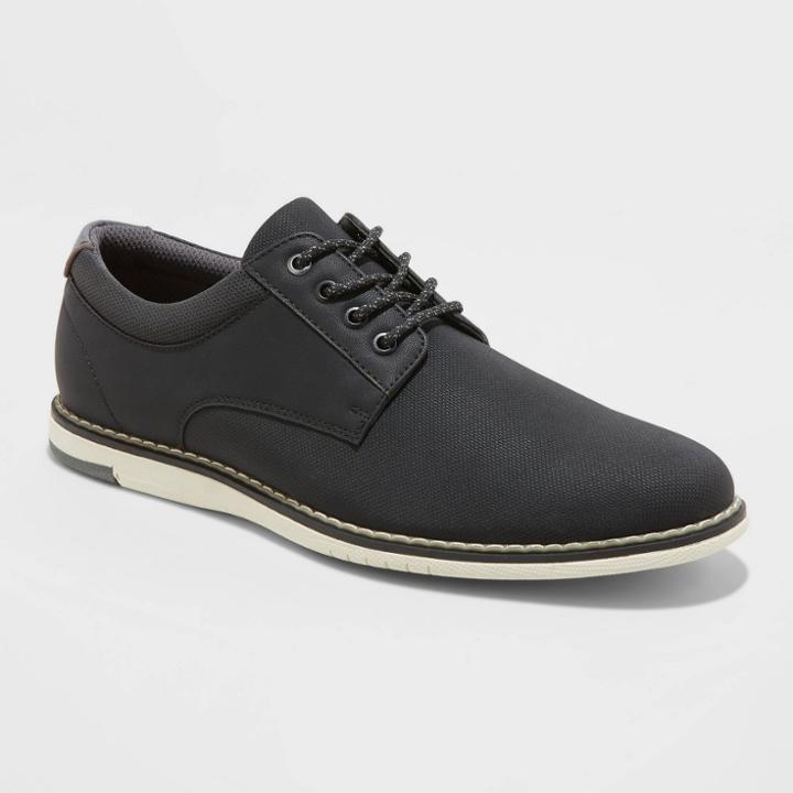 Men's Edmund Oxfords Casual Dress Shoes - Goodfellow & Co Black