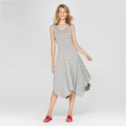 Spenser Jeremy Ecom- Striped Hankercheif Hem Dress, Women's, Size: