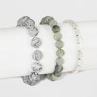 Bead Bracelet - Universal Thread Gray/silver,