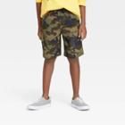 Boys' Quick Dry Pull-on Shorts - Cat & Jack Camo Green