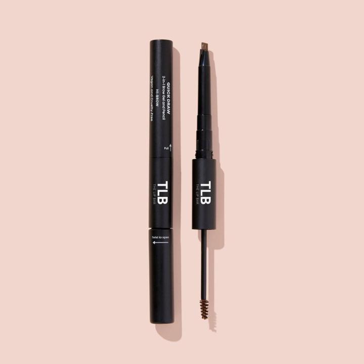 The Lip Bar Vegan Brow Gel + Brow Pencil - Hi Brow