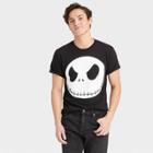 Men's Disney Jack Skellington Short Sleeve Graphic T-shirt - Black
