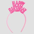 Toddler Girls' Happy Birthday Headband - Cat & Jack Pink