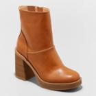 Women's Olly Platform Boots - Universal Thread Cognac