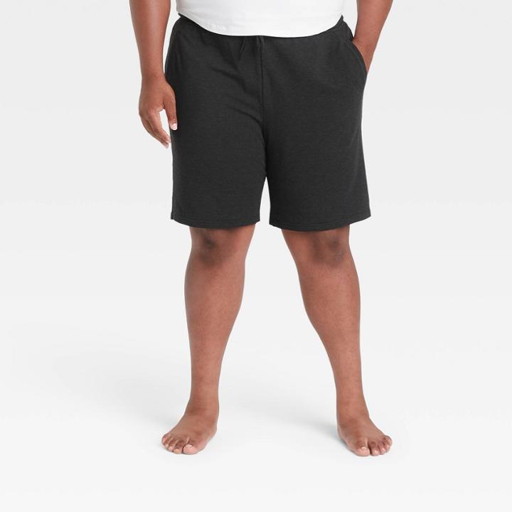Men's Big & Tall Soft Gym Shorts - All In Motion Black