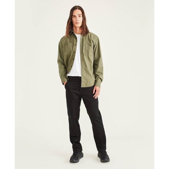 Dockers Men's Straight Fit Utility Pants - Black