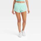 Women's Run Shorts With Liner And Back Zip Pocket 2 - Joylab Blue