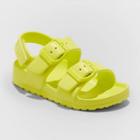 Toddler Boys' Ade Footbed Sandals - Cat & Jack Yellow 5, Toddler Boy's