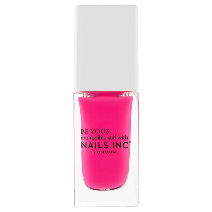 Nails Inc. Nail Polish - Neon Pink - Sun Street Passage