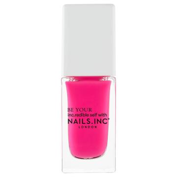 Nails Inc. Nail Polish - Neon Pink - Sun Street Passage