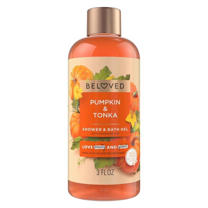 Beloved Pumpkin & Tonka Mini Shower Gels