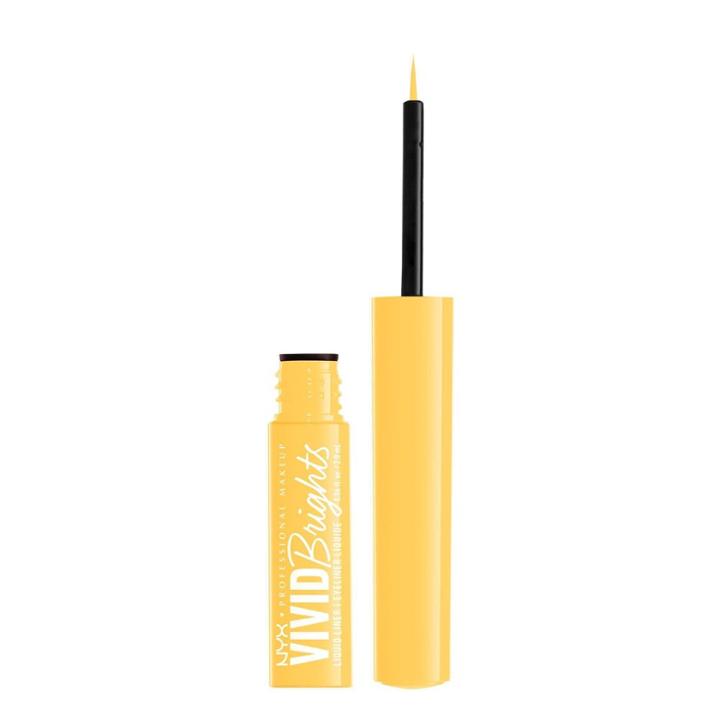 Nyx Professional Makeup Vivid Matte Liquid Eyeliner - Had Me At Yellow
