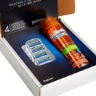 Gillette Fusion Manual Razor Blade Refill Pack With Shave Gel Subscription Pack