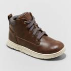 Boys' Hadley Slip-on Zipper Sneakers - Cat & Jack Brown