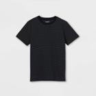 Boys' Striped Short Sleeve T-shirt - Cat & Jack Black