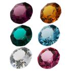 Treasure Lockets 6-piece Crystals Set - Multicolor,