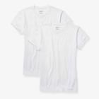 Tommy John Men's Crew Short Sleeve T-shirt 2pk - White