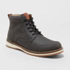 Men's Gaven Lace-up Combat Boots - Goodfellow & Co Charcoal Gray