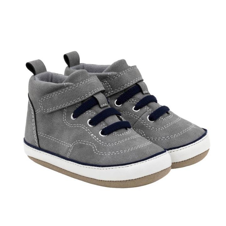 Toddler Boys' Ro+me By Robeez Sneakers - Gray