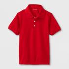 Eddie Bauer Boys' Uniform Polo Shirt - Red