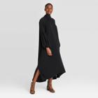Women's Raglan Long Sleeve Dress - Prologue Black