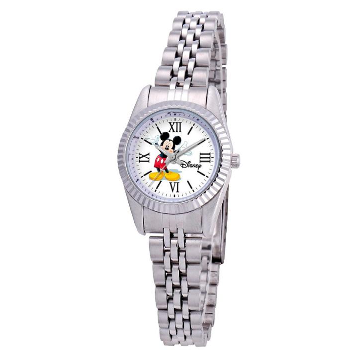 Women's Disney Mickey Mouse Status Watch - Silver,