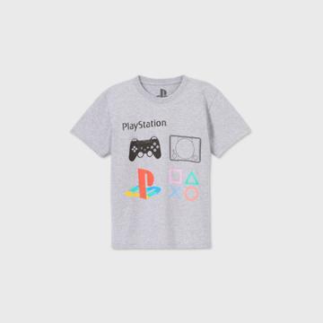 Boys' Short Sleeve Playstation Graphic T-shirt - Blue