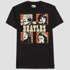 Men's The Beatles Short Sleeve Graphic T-shirt - Black