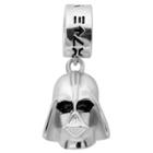 Star Wars Darth Vader Helmet 925 Sterling Silver Dangle Bead Charm,