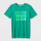 Boys' Short Sleeve 'game Day' Graphic T-shirt - All In Motion Green