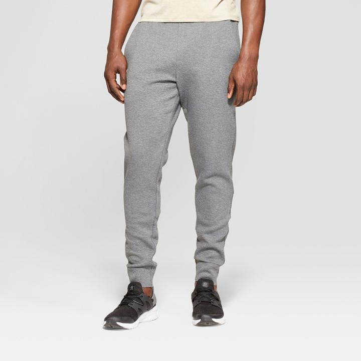 Men's Textured Fleece Jogger Pants - C9 Champion Black Heather