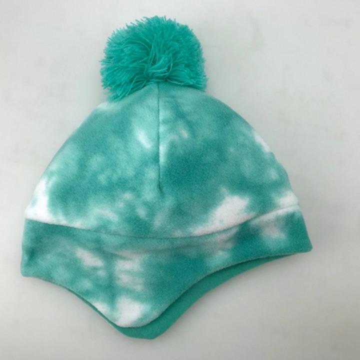 Girls' Tie-dye Hat - Cat & Jack Turquoise