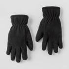 Boys' Knitted Fleece Gloves - Cat & Jack Black