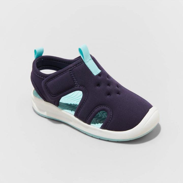 Toddler Tommie Slip-on Water Shoes - Cat & Jack Navy Blue