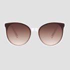 Women's Round Sunglasses - Universal Thread Off White