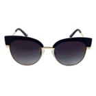 Target Women's Cateye Sunglasses - Black/gold