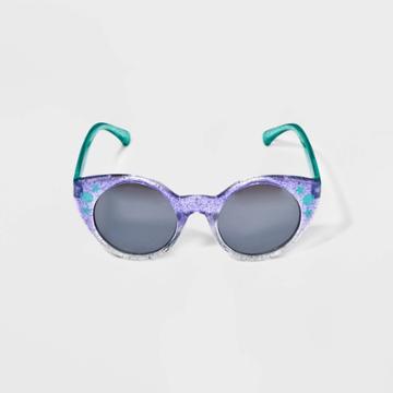 Girls' The Little Mermaid Cateye Sunglasses - Purple
