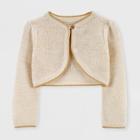 Toddler Girls' Holiday Cardigan - Just One You Made By Carter's Beige 2t, Girl's, Yellow