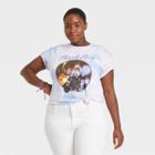 Merch Traffic Women's Plus Size Prince Purple Rain Short Sleeve Graphic T-shirt - Tie-dye
