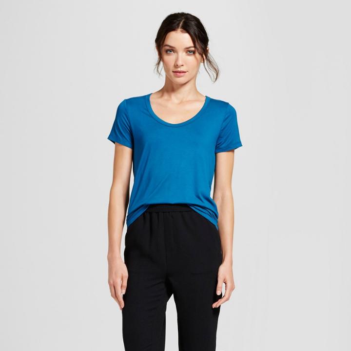 Women's Any Day Scoop T-shirt - A New Day Teal