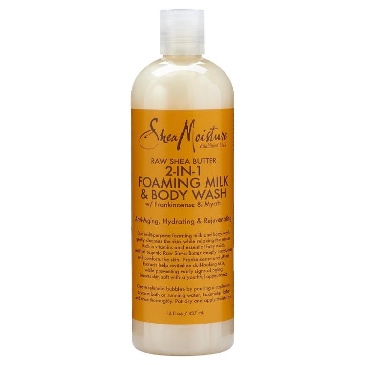 Sheamoisture Raw Shea Butter 2-in-1 Foaming Milk & Body Wash