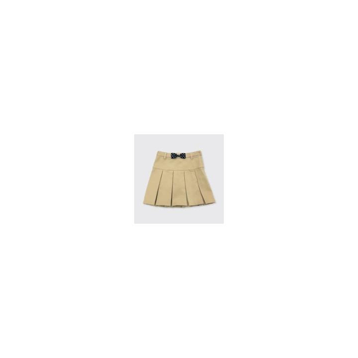 Girls' Stretch Uniform Twill Skorts - Cat & Jack Beige