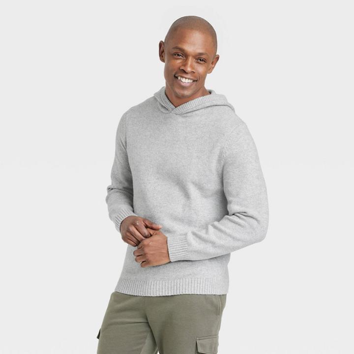Men's Hooded Pullover - Goodfellow & Co