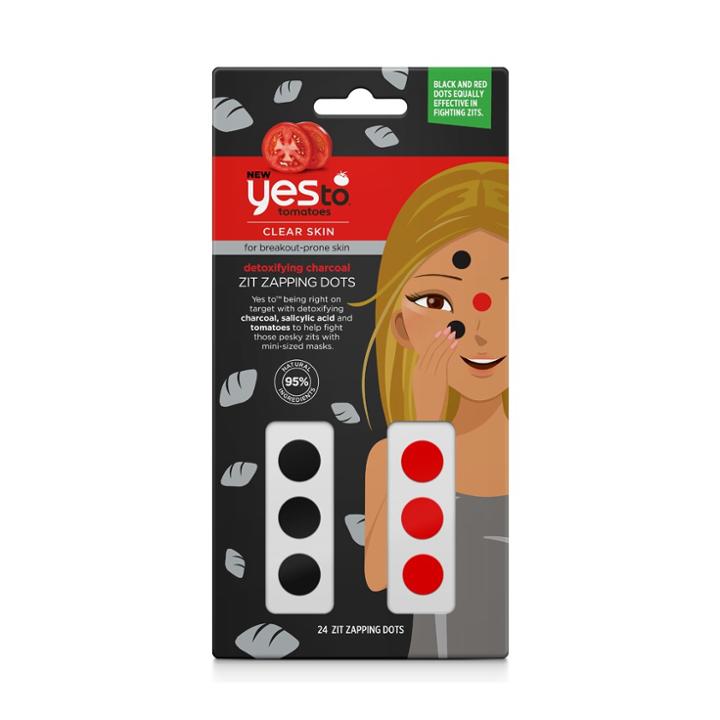 Target Yes To Tomatoes Detoxifying Charcoal Zit Zapping Dots Facial Treatment