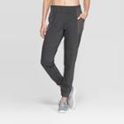 Women's Semi-fit Mid-rise Ponte Pants 28.5 - C9 Champion Black Heather M, Size: Medium, Black Grey