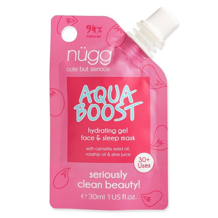 Nugg Aqua Boost Hydrating Gel Face And Sleep Mask - 1 Fl Oz, Adult Unisex
