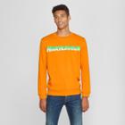 Men's Nickelodeon Long Sleeve Sweatshirt - Citrus Orange