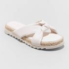 Women's Dena Knotted Espadrille Sandals - Universal Thread Off-white