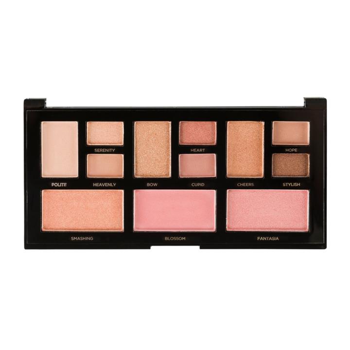 Profusion Cosmetics Pink Nudes 12 Shade Eye & Cheek Palette